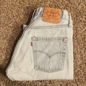 Classic vintage levi 501 jeans